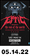 05.14.22: EPTIC at Webster Hall