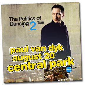 Paul van Dyk, Central Park, August 20 2005